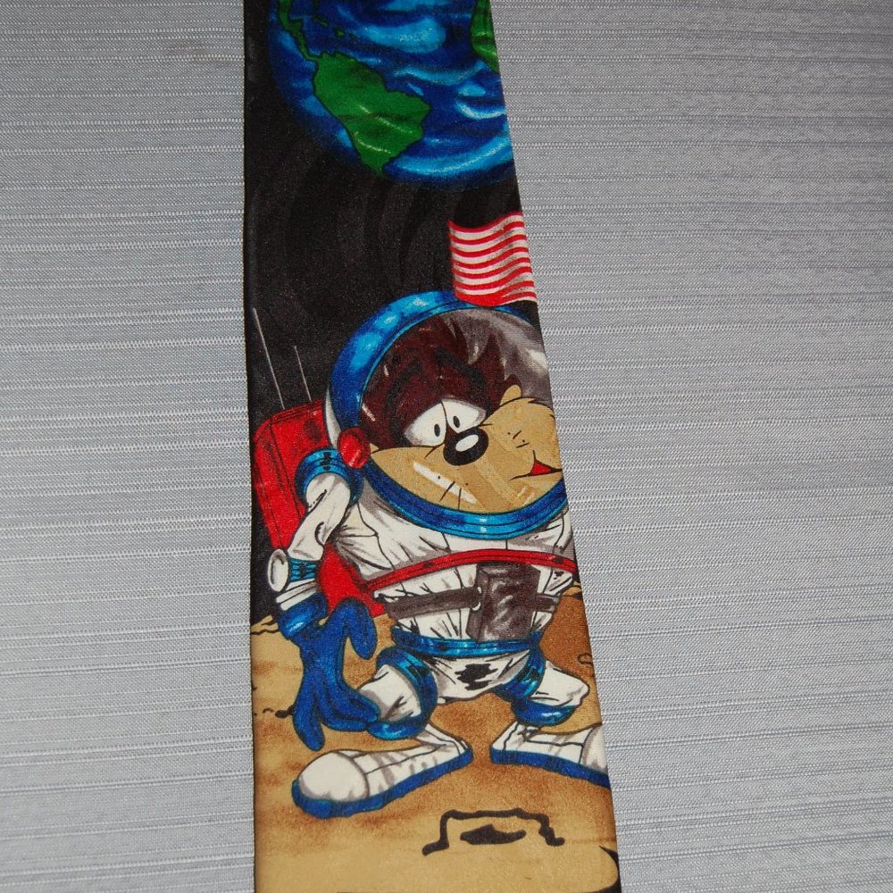 Tasmanian Devil Spaceman Necktie